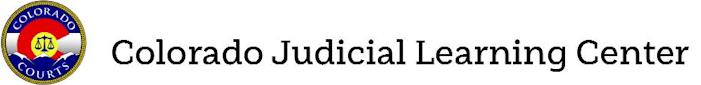 Colorado Judicial Learning Center Logo